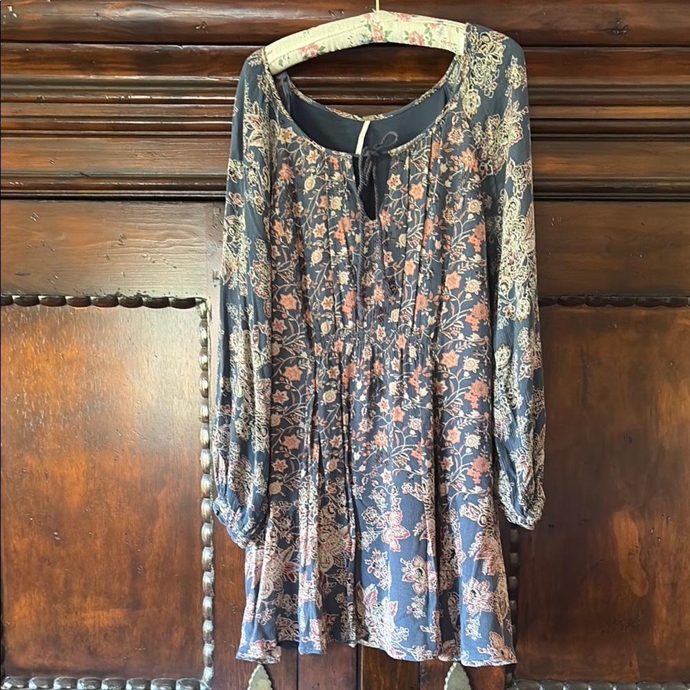 Floral Long Sleeve Dress